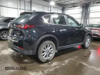 2023 Mazda CX-5 2.5 S with VIN JM3KFBAMXP0228593, listed as a Copart auction lot 42016515 with 22,371 mi miles and Salvage Title. Bid and sale history available at carsss.com. Image 3.