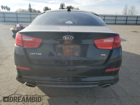 2015 Kia Optima LX with VIN 5XXGM4A77FG366888, listed as a Copart auction lot 85322214 with 154,465 mi miles and Clean title. Bid and sale history available at DreamBid. Image 6.
