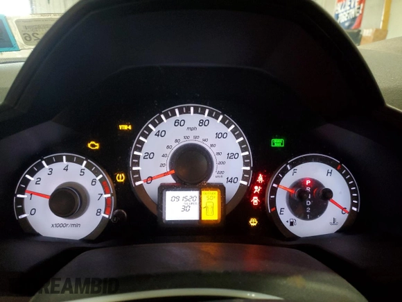 2012 Honda Pilot EX-L with VIN 5FNYF4H75CB051722, listed as a Copart auction lot 51351205 with 91,520 mi miles and Salvage Title. Bid and sale history available at DreamBid. Image 9.
