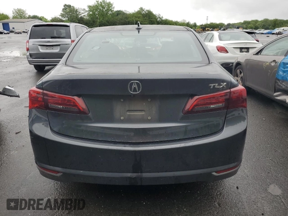 2016 Acura TLX Technology with VIN 19UUB2F51GA003098, listed as a Copart auction lot 57917505 with 113,850 mi miles and Salvage title. Bid and sale history available at DreamBid. Image 6.