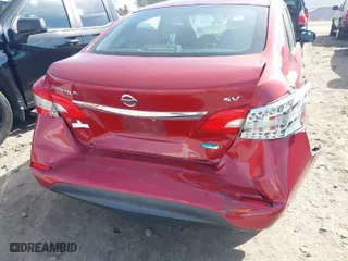 2014 Nissan Sentra SV with VIN 3N1AB7AP7EL663727, listed as a IAAI auction lot 41663513 with 162,308 mi miles. Bid and sale history available at carsss.com. Image 6.