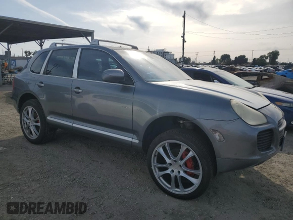 2004 Porsche Cayenne Turbo with VIN WP1AC29P84LA94252, listed as a Copart auction lot 47936415 with 119,823 mi miles and Salvage title. Bid and sale history available at DreamBid. Image 4.