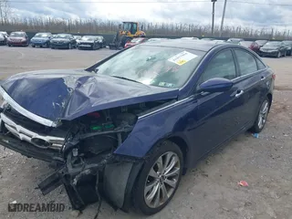 2013 Hyundai Sonata Limited with VIN 5NPEC4AC3DH596405, listed as a IAAI auction lot 41917984 with 161,300 mi miles. Bid and sale history available at carsss.com. Image 17.