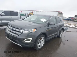 2017 Ford Edge Titanium with VIN 2FMPK4K9XHBB58184, listed as a IAAI auction lot 41945899 with 107,341 mi miles. Bid and sale history available at carsss.com. Image 17.