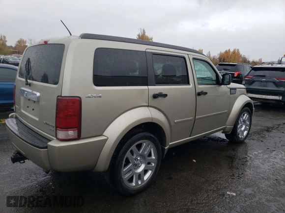 2010 Dodge Nitro SXT with VIN 1D4PU5GK5AW124354, listed as a Copart auction lot 80771444 with Not Provided miles and Clean Title. Bid and sale history available at DreamBid. Image 3.