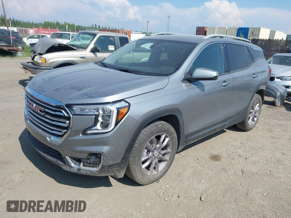 2023 GMC Terrain SLT with VIN 3GKALVEG0PL261449, listed as a IAAI auction lot 42549875 with 27,277 mi miles and . Bid and sale history available at DreamBid. Image 18.