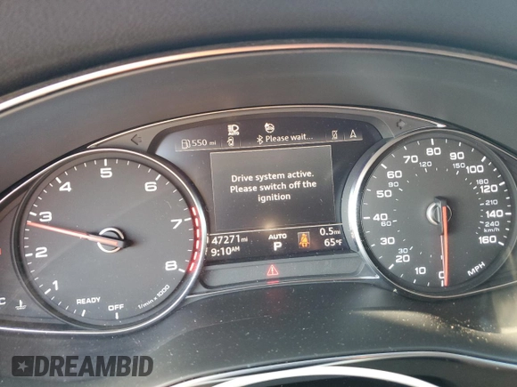 2019 Audi A6 Premium with VIN WAUD8AF29KN121699, listed as a Copart auction lot 85529354 with 47,271 mi miles and Salvage Title. Bid and sale history available at carsss.com. Image 9.
