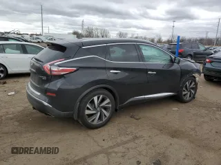 2016 Nissan Murano S with VIN 5N1AZ2MH4GN132340, listed as a Copart auction lot 53331685 with 117,967 mi miles and Clean Title. Bid and sale history available at carsss.com. Image 3.