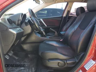 2013 Mazda 3 Mazdaspeed3 Touring with VIN JM1BL1L34D1734135, listed as a Copart auction lot 45232405 with 102,490 mi miles and Salvage Title. Bid and sale history available at DreamBid. Image 7.
