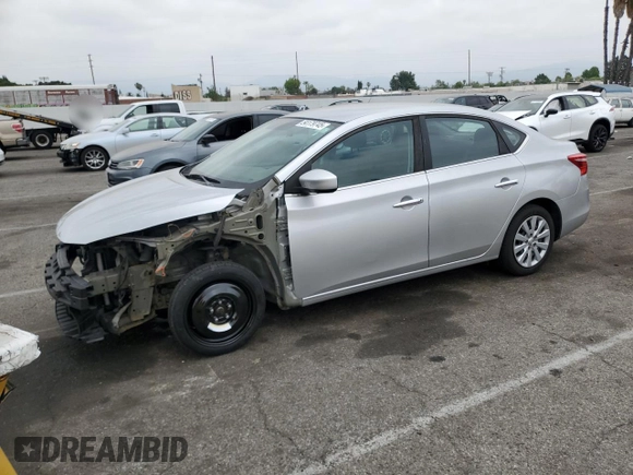 2018 Nissan Sentra S with VIN 3N1AB7AP3JY292546, listed as a Copart auction lot 54179745 with 148,285 mi miles and Salvage Title. Bid and sale history available at DreamBid. Image 1.