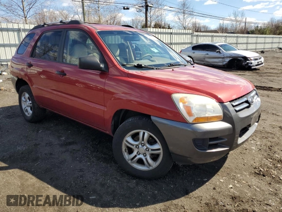 2008 Kia Sportage LX with VIN KNDJE723087518845, listed as a Copart auction lot 49896305 with 216,599 mi miles and Salvage Title. Bid and sale history available at DreamBid. Image 4.