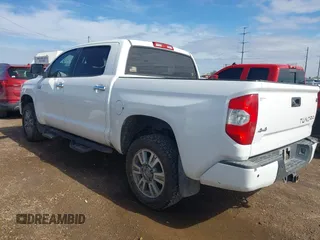 2015 Toyota Tundra 4WD Truck Platinum with VIN 5TFAW5F12FX480655, listed as a IAAI auction lot 41391026 with 111,066 mi miles. Bid and sale history available at carsss.com. Image 3.