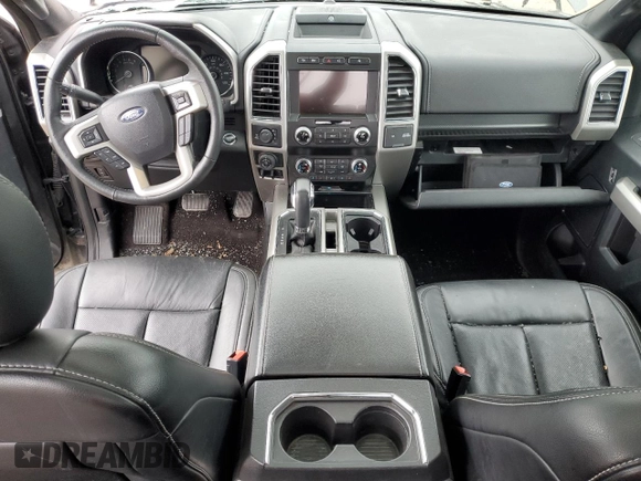 2020 Ford F-150 XL with VIN 1FTEW1E41LFB46351, listed as a Copart auction lot 52606835 with 62,158 mi miles and Salvage title. Bid and sale history available at DreamBid. Image 8.