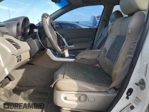 2007 Acura RDX Tech Pkg with VIN 5J8TB185X7A024552, listed as a Copart auction lot 42318055 with 239,867 mi miles and Salvage Title. Bid and sale history available at carsss.com. Image 7.