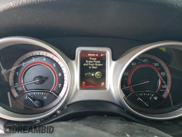 2018 Dodge Journey SXT с VIN 3C4PDCBG6JT512168, выставлен на аукционе Copart как лот 53254935 с пробегом 60 440 миль миль и Списание • Salvage title. История ставок и продаж доступна на DreamBid. Изображение 9.