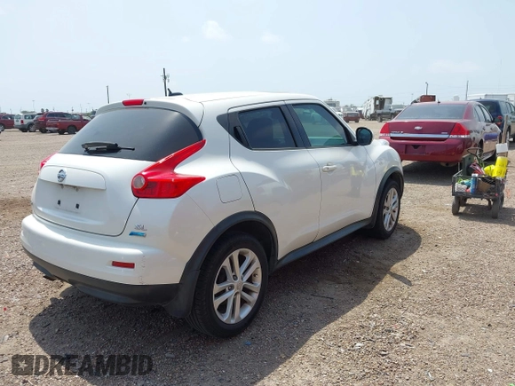 2013 Nissan Juke SV with VIN JN8AF5MR4DT225880, listed as a IAAI auction lot 41932207 with 212,193 mi miles. Bid and sale history available at carsss.com. Image 4.