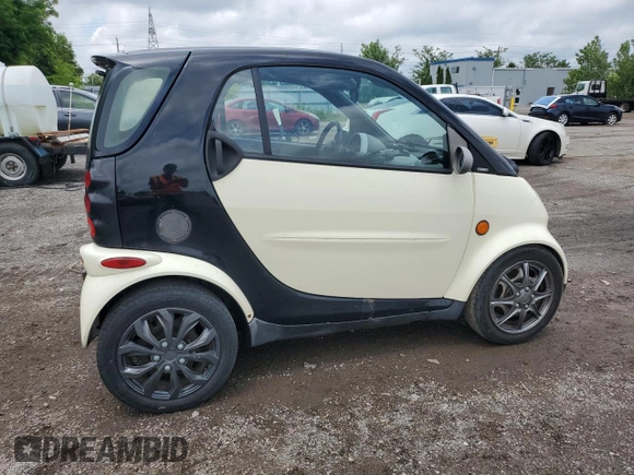 2006 Smart fortwo with VIN WMEAJ00F86J249141, listed as a Copart auction lot 63911255 with 191,810 mi miles and Clean title. Bid and sale history available at DreamBid. Image 3.