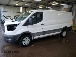 2022 Ford Transit Cargo with VIN 1FTBR1Y83NKA47615, listed as a Copart auction lot 88543335 with 21,234 mi miles and Clean Title. Bid and sale history available at DreamBid. Image 1.