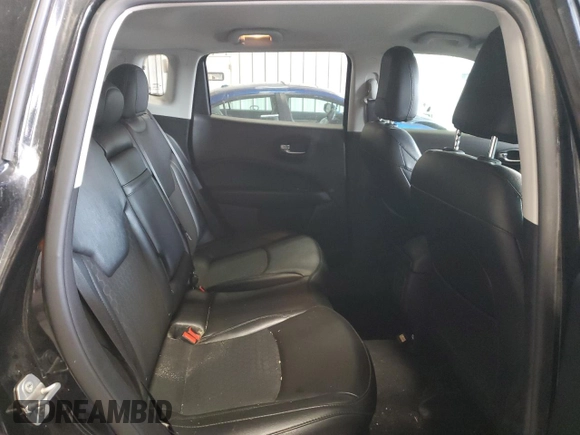 2019 Jeep Compass Altitude with VIN 3C4NJCBB4KT715498, listed as a Copart auction lot 60856305 with 55,307 mi miles and Salvage title. Bid and sale history available at DreamBid. Image 11.