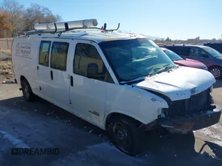2006 GMC Savana z VIN 1GTGG292161129796, wystawiony jako IAAI lot #41331153 z przebiegiem 352 717 mil mil oraz . Historia ofert i sprzedaży dostępna na DreamBid. Obrazek 1.