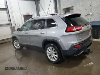 2016 Jeep Cherokee Limited with VIN 1C4PJMDB2GW213358, listed as a Copart auction lot 46041085 with 97,239 mi miles and Salvage Title. Bid and sale history available at DreamBid. Image 2.