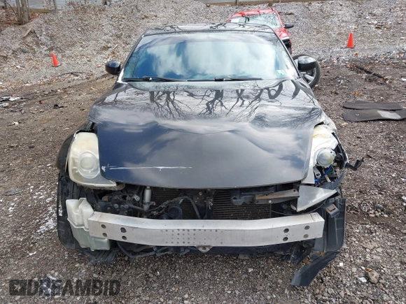 2008 Nissan 350Z with VIN JN1BZ34D78M706046, listed as a IAAI auction lot 41976435 with 80,321 mi miles. Bid and sale history available at carsss.com. Image 12.