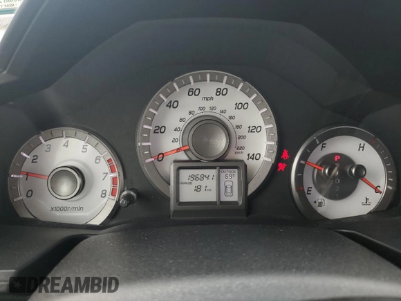 2012 Honda Pilot EX-L with VIN 5FNYF4H50CB066613, listed as a Copart auction lot 56626305 with 196,841 mi miles and Salvage title. Bid and sale history available at DreamBid. Image 9.