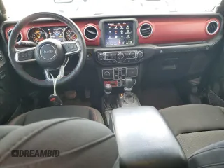 2023 Jeep Wrangler Rubicon Farout с VIN 1C4JJXFM8PW607906, выставлен на аукционе Copart как лот 77899364 с пробегом 19 046 миль миль и Списание • Salvage title. История ставок и продаж доступна на DreamBid. Изображение 8.