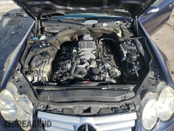 2007 Mercedes-Benz SL 550 with VIN WDBSK71F07F128601, listed as a Copart auction lot 49328185 with Not provided miles and Clean title. Bid and sale history available at DreamBid. Image 11.