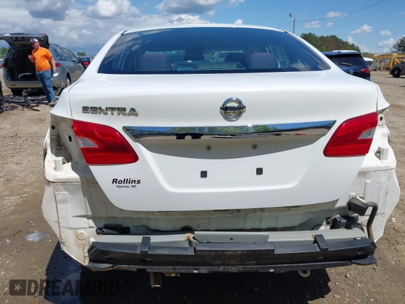 2016 Nissan Sentra SV with VIN 3N1AB7AP2GY274161, listed as a IAAI auction lot 42010823 with 117,167 mi miles and . Bid and sale history available at DreamBid. Image 18.