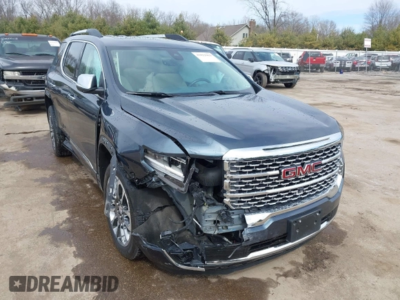 2020 GMC Acadia Denali with VIN 1GKKNXLS8LZ216800, listed as a IAAI auction lot 41822962 with 48,151 mi miles and . Bid and sale history available at DreamBid. Image 1.