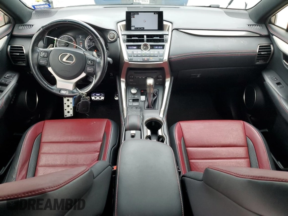 2017 Lexus NX 200t with VIN JTJYARBZ5H2056223, listed as a Copart auction lot 50909375 with 61,565 mi miles and Clean Title. Bid and sale history available at DreamBid. Image 8.
