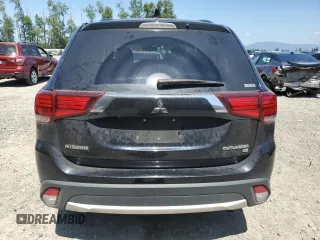 2018 Mitsubishi Outlander ES with VIN JA4AZ3A36JZ041387, listed as a Copart auction lot 65187715 with 132,876 mi miles and Salvage title. Bid and sale history available at DreamBid. Image 6.