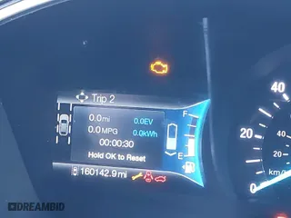 2015 Ford Fusion Energi Titanium with VIN 3FA6P0SU8FR264846, listed as a IAAI auction lot 41552443 with 160,142 mi miles. Bid and sale history available at carsss.com. Image 15.