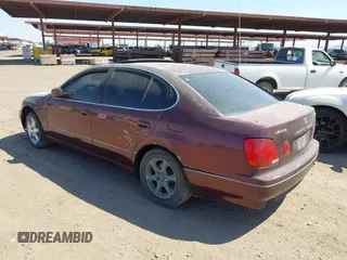 2001 Lexus GS 300 z VIN JT8BD69S410116080, wystawiony jako IAAI lot #42122447 z przebiegiem 243 533 mil mil oraz . Historia ofert i sprzedaży dostępna na DreamBid. Obrazek 3.