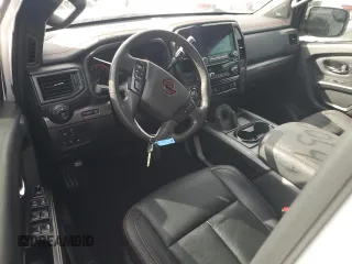 2023 Nissan Titan SV with VIN 1N6AA1ED9PN100532, listed as a Copart auction lot 77188054 with 51,100 mi miles and Non repairable. Bid and sale history available at DreamBid. Image 8.