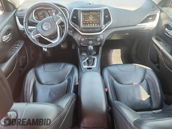 2015 Jeep Cherokee Trailhawk with VIN 1C4PJMBS4FW687328, listed as a Copart auction lot 58927765 with 119,483 mi miles and Non repairable. Bid and sale history available at DreamBid. Image 8.