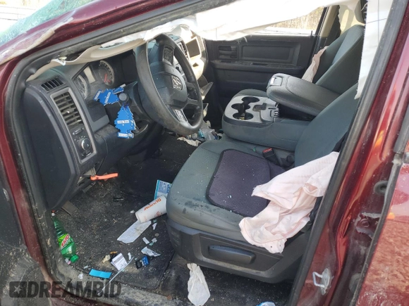 2017 Ram 1500 Express with VIN 1C6RR7FT9HS745814, listed as a Copart auction lot 48900805 with Not Provided miles and Salvage Title. Bid and sale history available at carsss.com. Image 7.