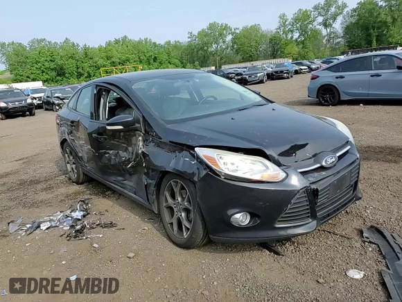 2013 Ford Focus SE with VIN 1FADP3F21DL280156, listed as a Copart auction lot 59814185 with 103,252 mi miles and Salvage title. Bid and sale history available at DreamBid. Image 13.