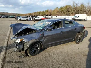2022 Acura ILX w/Premium/A-Spec Package with VIN 19UDE2F8XNA007830, listed as a Copart auction lot 42138285 with 0 mi miles and Salvage Title. Bid and sale history available at carsss.com. Image 1.