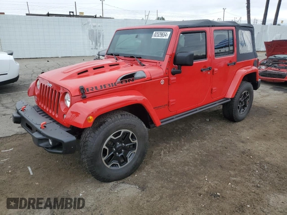 2014 Jeep Wrangler Unlimited Rubicon with VIN 1C4BJWFG1EL232836, listed as a Copart auction lot 82529654 with 106,193 mi miles and Clean Title. Bid and sale history available at carsss.com. Image 1.
