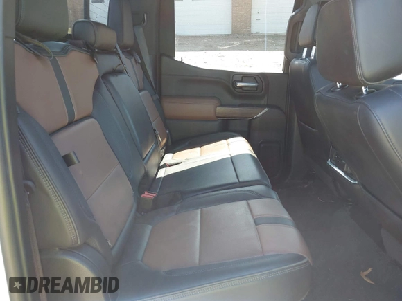 2021 Chevrolet Silverado 1500 High Country with VIN 3GCUYHET2MG281182, listed as a IAAI auction lot 41629483 with 114,663 mi miles. Bid and sale history available at carsss.com. Image 8.