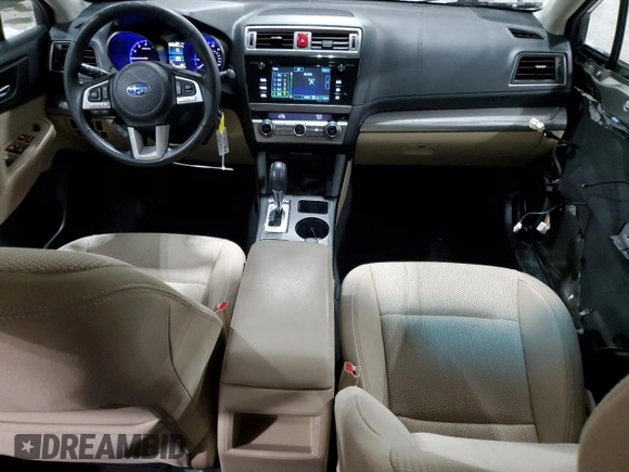 2017 Subaru Outback Premium with VIN 4S4BSACC8H3395565, listed as a Copart auction lot 45200505 with 104,045 mi miles and Salvage Title. Bid and sale history available at DreamBid. Image 8.