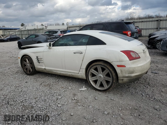 2005 Chrysler Crossfire Limited z VIN 1C3AN69L95X025813, wystawiony jako Copart lot #43807545 z przebiegiem 213 727 mil mil oraz Szkody całkowita. Historia ofert i sprzedaży dostępna na DreamBid. Obrazek 2.
