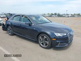 2017 Audi A4 Premium Plus with VIN WAUENAF49HN067263, listed as a IAAI auction lot 42047469 with 1 mi miles. Bid and sale history available at carsss.com. Image 1.