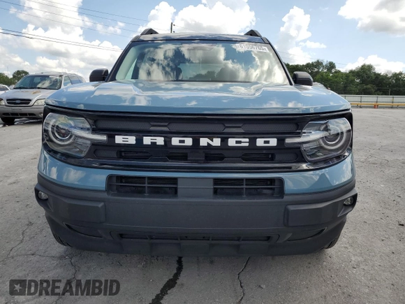 2022 Ford Bronco Sport Outer Banks with VIN 3FMCR9C68NRD92283, listed as a Copart auction lot 61056765 with 13,681 mi miles and Salvage title. Bid and sale history available at DreamBid. Image 5.