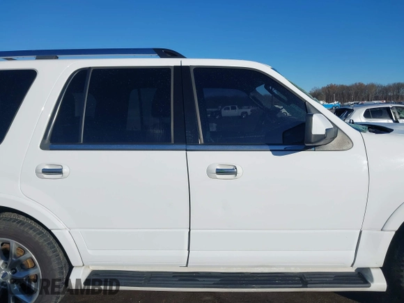 2016 Ford Expedition Limited with VIN 1FMJU2ATXGEF33057, listed as a IAAI auction lot 41103537 with 157,514 mi miles and . Bid and sale history available at DreamBid. Image 13.