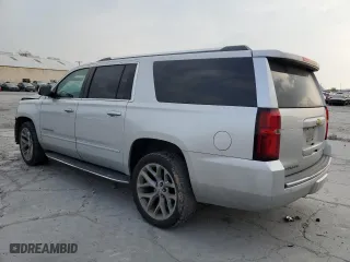 2018 Chevrolet Suburban Premier with VIN 1GNSKJKC5JR149220, listed as a Copart auction lot 47851385 with 151,496 mi miles and Salvage Title. Bid and sale history available at carsss.com. Image 2.