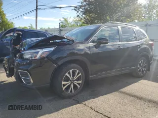 2021 Subaru Forester Limited with VIN JF2SKASC0MH515699, listed as a Copart auction lot 54666195 with Not provided miles and Salvage title. Bid and sale history available at DreamBid. Image 1.