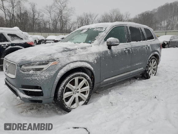 2017 Volvo XC90 Inscription with VIN YV4BC0PL3H1108180, listed as a Copart auction lot 88312005 with 122,518 mi miles and Salvage Title. Bid and sale history available at carsss.com. Image 1.